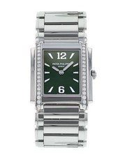 Patek Philippe Twenty-4 4910/1200A-011 Steel 25mm Green Dial Watch