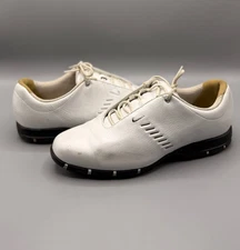 Nike Air Golf Tac Women’s White Leather Golf Shoes US9 (26cm) – Vintage
