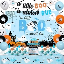 Halloween Baby Shower Decorations for Boys Baby Shower Decorations Backdrop
