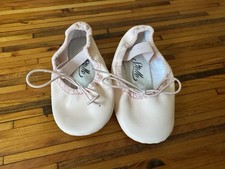 Stelle Pink Split Sole Ballet Shoes with Elastic Strap