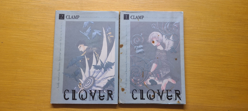 Clover Vol. 1-2 English Language Comics Manga CLAMP