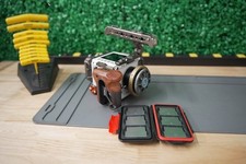 OBO Red Komodo 6K Stormtrooper Edition with Cage  Cards  Lens Adapter  567 Hr