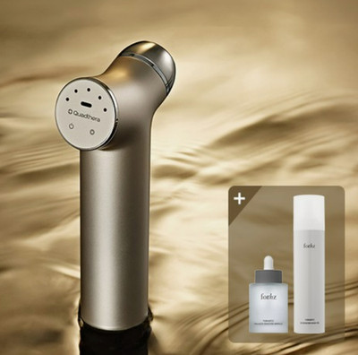 Quadthera Titan T1 Champagne Gold_ 1 Gel & 1Ampoule  / K-Beauty Device