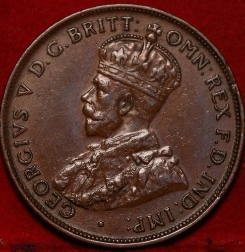 1927 Australia Penny — photo from the most recent tracked eBay sale