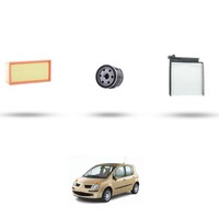 Hoffcar Set Service - 3 Filter FüR Renault Modus/Grand Modus 1.6 16V 65Kw Ab