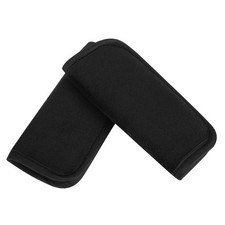 Accmor Car Seat Strap Pads for Baby Kids Medium - 2.7 in  5.9 in, Black