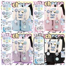 Pochacco Cute Cartoon Backpack For Kids Schoolbag Multicolor Shoulders Bag Gifts