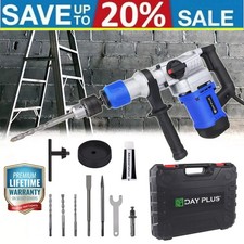 Electric Breaker Jackhammer Concrete Demolition Hammer Jack Drill Tool Set