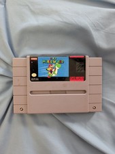 Super Mario World (SNES, 1991) With OEM Manual- Tested Works Great
