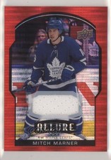 2020-21 Upper Deck Allure Red Rainbow Jerseys Mitch Marner #35 12a0