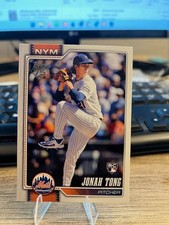 2026 Topps Series 1 - Jonah Tong #4 (RC)