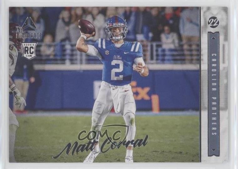2022 Panini Luminance Rookie Matt Corral #176 Rookie RC 1u6