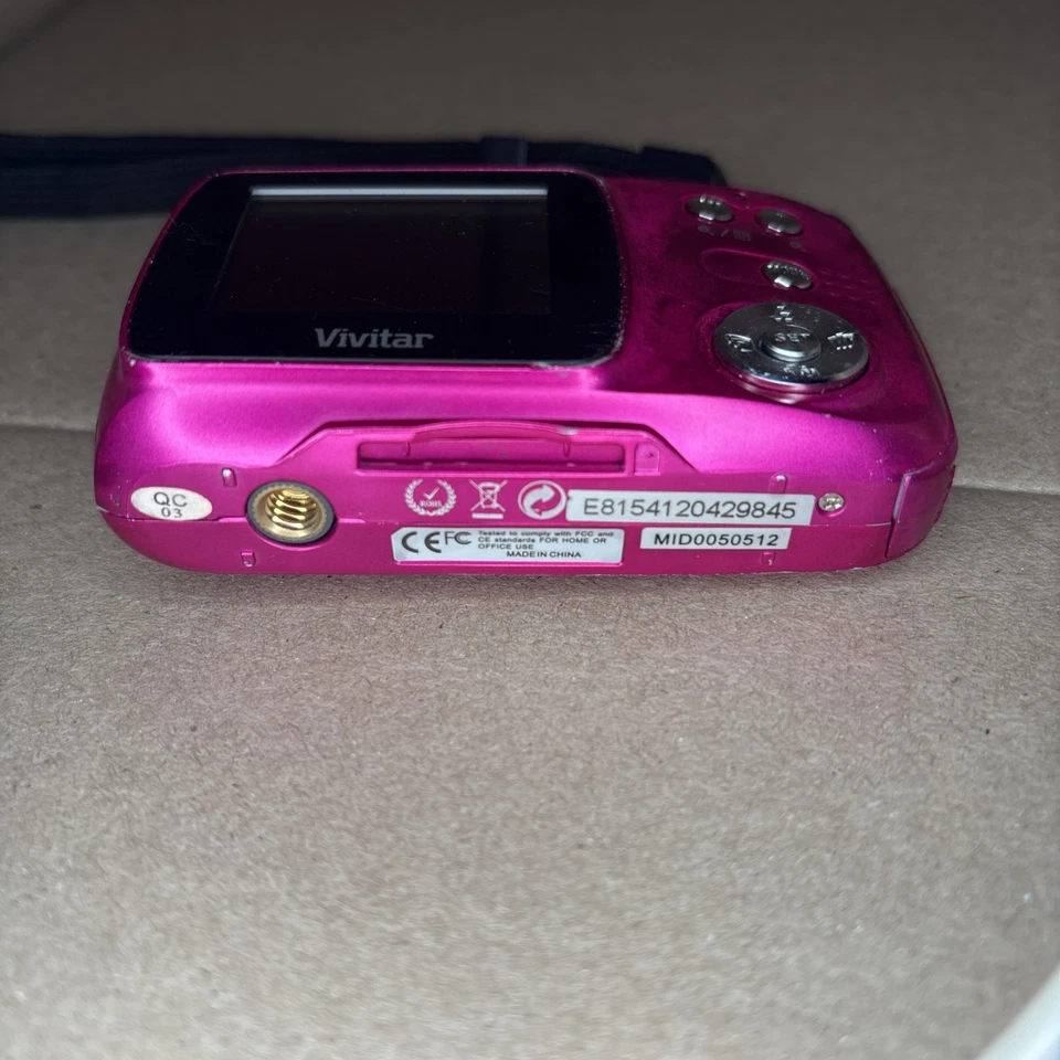 Vivitar ViviCam 7122 Digital Camera Pink - Image 3 of 4