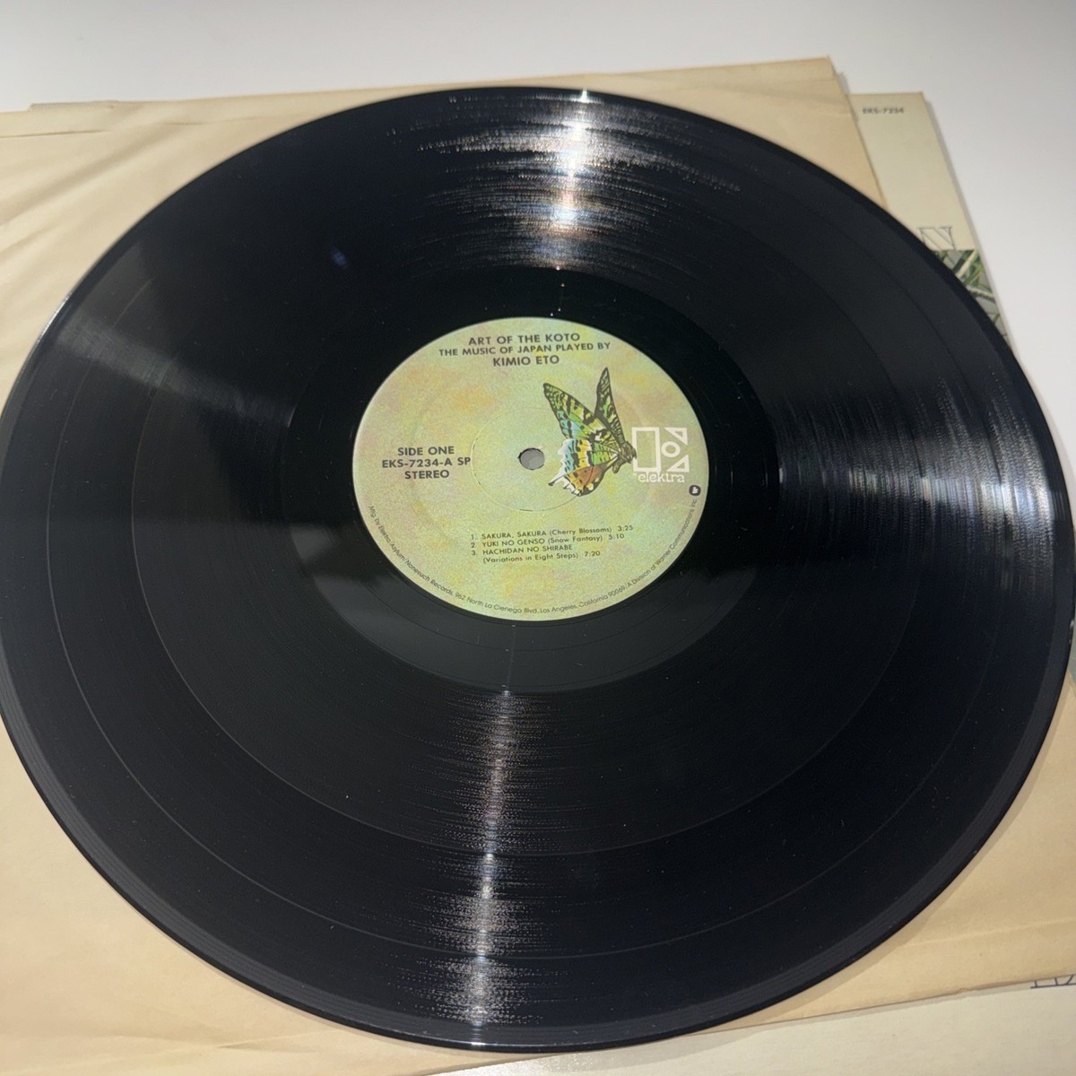 Art Of The Koto The Music Of Japan By Kimio Eto Vinyl Record Eks