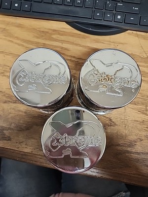ProComp Wheels PCW100X CHROME Xtreme PUSH THRU CAP - Set of 3 (USED) 3.3'' ID