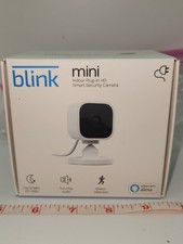 Blink Mini Indoor Plug-In Live HD Smart Security Camera New in Box 