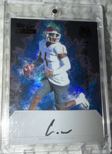 Wild Card Rookie Heat Cameron Ward Autograph Football RH-A 2023 Sports Card