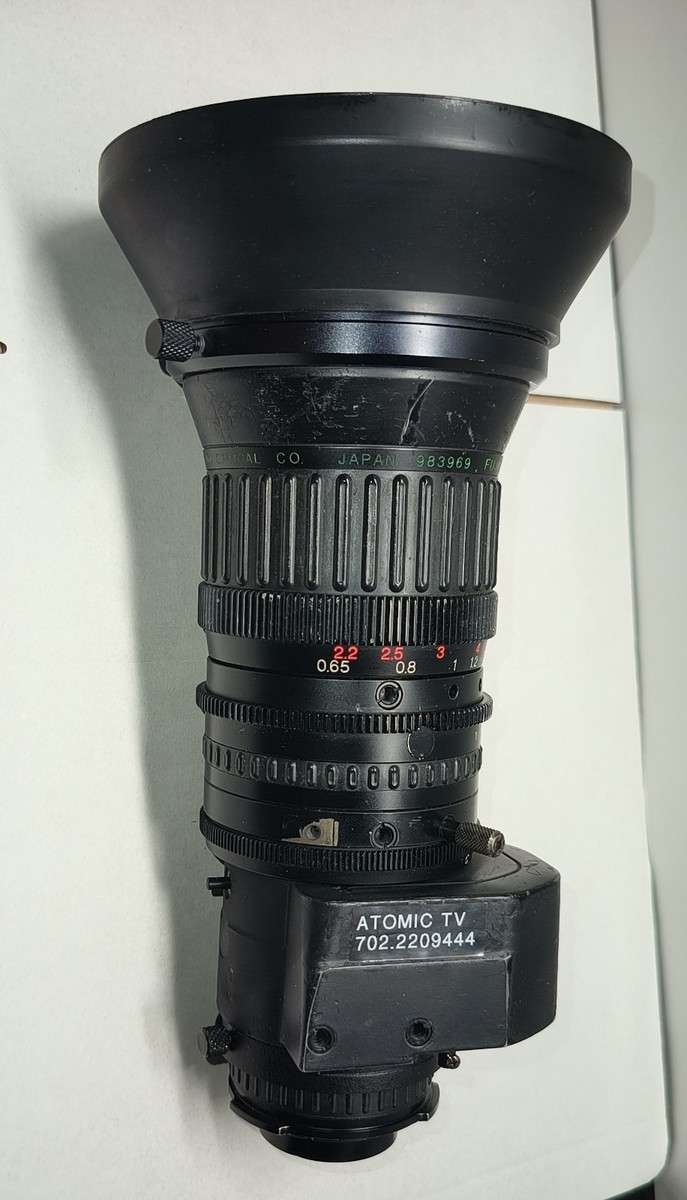 フジノン A14×9.2 9-126mm 業務用B4ズーム電動ズームB4-EOS Fujinon A14x9 BERM-28B Pegasus II 14x Broadcast TV Zoom Lens B4