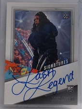 2022 PANINI LASH LEGEND ROOKIE AUTO #NS-LLG NXT2.0 WWE MSK
