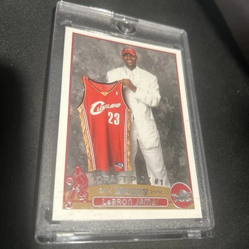 LEBRON JAMES 2003-04 TOPPS DRAFT PICK ROOKIE #221 #221 CAVALIERS