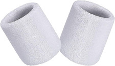 Wristbands Sweatbands Wrist Men Women 2 PCS Sports Sweat Bands for Gym Sports Te