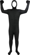 Halloween Open Face Full Bodysuit Spandex Open Face Cosplay Costume Stretchy Zen