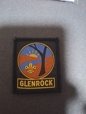 Pfadfinderabzeichen Australian NSW GLENROCK * alle glänzenden Farben gebunden