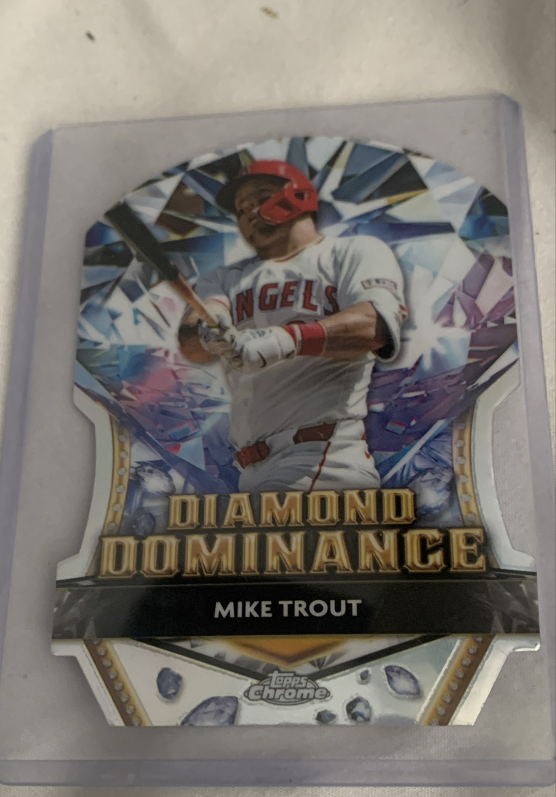 2024 Topps Chrome Update Series - Diamond Dominance Mike Trout #DD-16