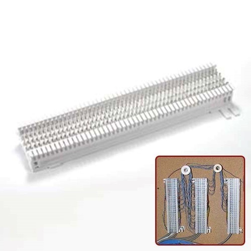Phone Wire Blocks 66 Punch Down 50 Pair Wiring Block IDC For Telephone Phone Line Systems ...