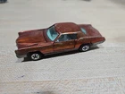 Vintage Johnny Lightning Topper Redline Orange Custom Eldorado Doors Hood Open