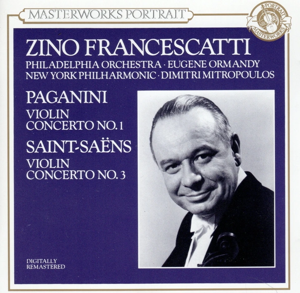 Paganini Saint-Saëns VIOLINKONZERTE Francescatti | sehr gut (C7836)