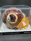 Ken Harvey Signed Redskins Mini Helmet (JSA COA) 70 Greatest Inscription