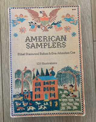 American Samplers (Dover Books on Needlepoint Embroidery) [paperback] Bolton, Et