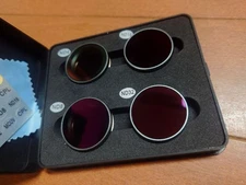 Sunnylife ND Filter Set for DJI Osmo Action ND4/8/16/32 with Case Black