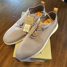 Goodfellow Co Mens Zeke Dress Casual Memory Foam Knit Oxford Shoe Gray Size 12