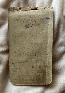 ANTIQUE 1900’s Business Ledger Pad Book