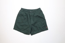 Vtg 90s Ralph Lauren Mens Large Faded Above Knee Cotton Dad Shorts Dark Green