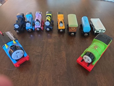  Thomas The Tank 10 Engines Trains Authentic Lot of Vintage Wooden And Plastic 