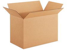 Pack of 25 Corrugated Boxes, 18 X 10 X 12 In, 200 Lb Test