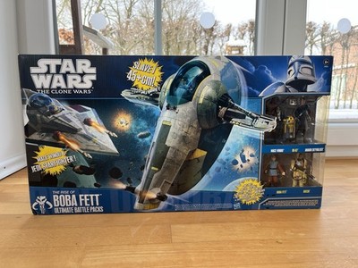 Star Wars The Clone Wars   The Rise of Boba Fett Ultimate Battle Pack   Neu OVP