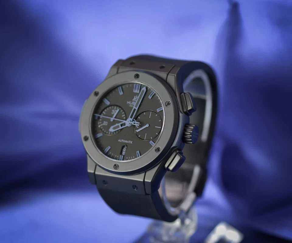 宇博乐经典融合计时码表 45 毫米哑光黑色陶瓷 521.CI.1190.GR.ABB12 — 第 4/4 张图片