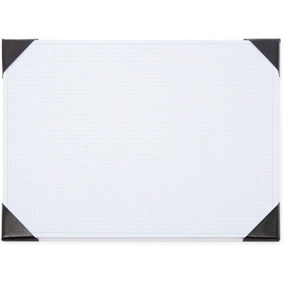Stockroom Plus Desk Blotter Graph Paper Pad - 17 x 12 in, Large, White