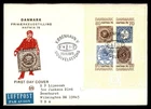 Mayfairstamps Denmark FDC 1975 Stamps Hafnia Mail Carrier First Day Cover aaw_43