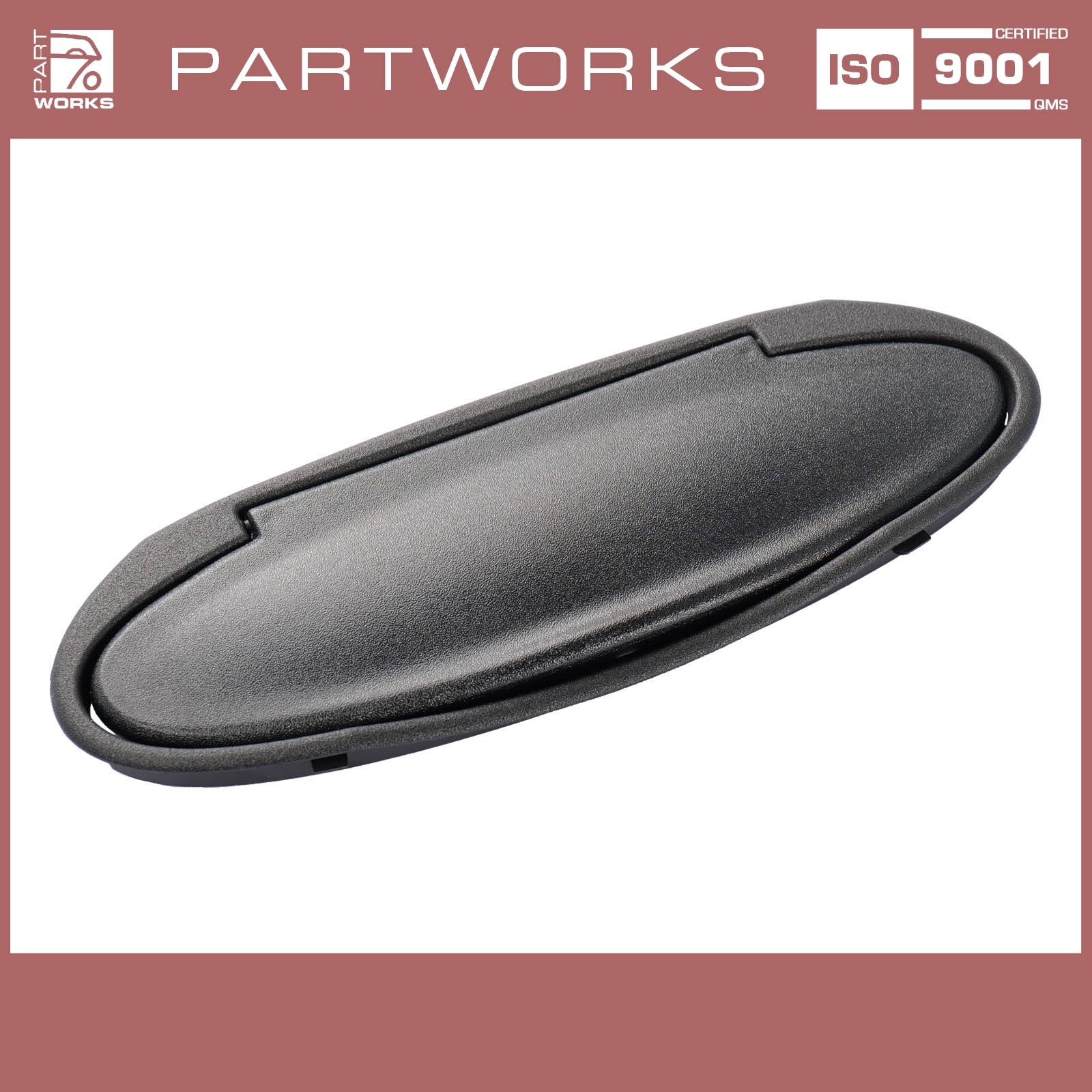 Porsche 996 997 986 987 Satin Black Housing Makeup Mirror  -image