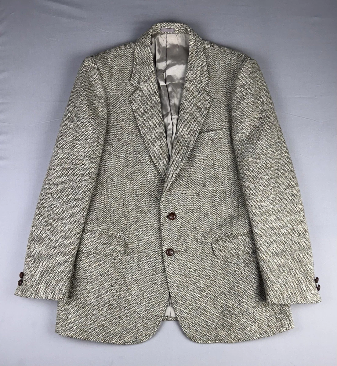 Multi-Color 1960s 100% Wool Vintage Suit Jackets & Blazers for Men