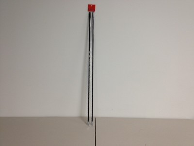 TWIN SET OF 3 FOOT BLACK FIBERGLASS CB ANTENNA WHIPS NEW FOR COBRA, UNIDEN NEW