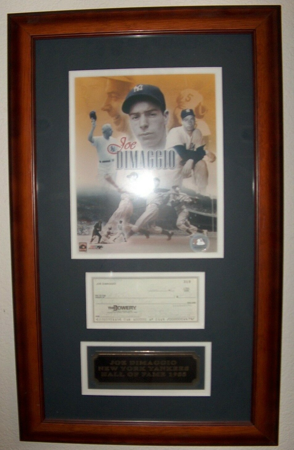 Joe Dimaggio Signed Check Bank Cleared Autographed Guaranteed To Pass PSA/DNA