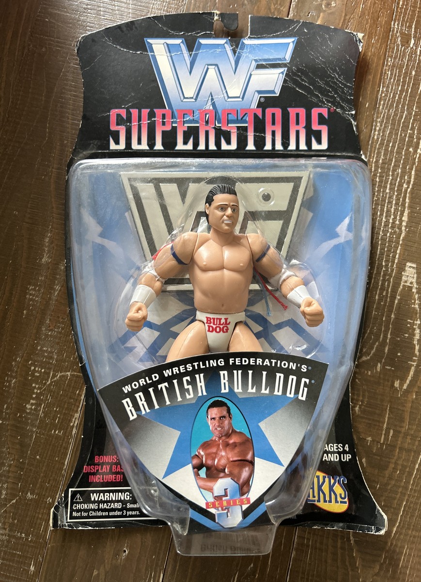 WWE WWF ザ・ブリティッシュ・ブルドッグス プロレス フィギュア WWE WWF フィギュアブリティッシュブルドッグス