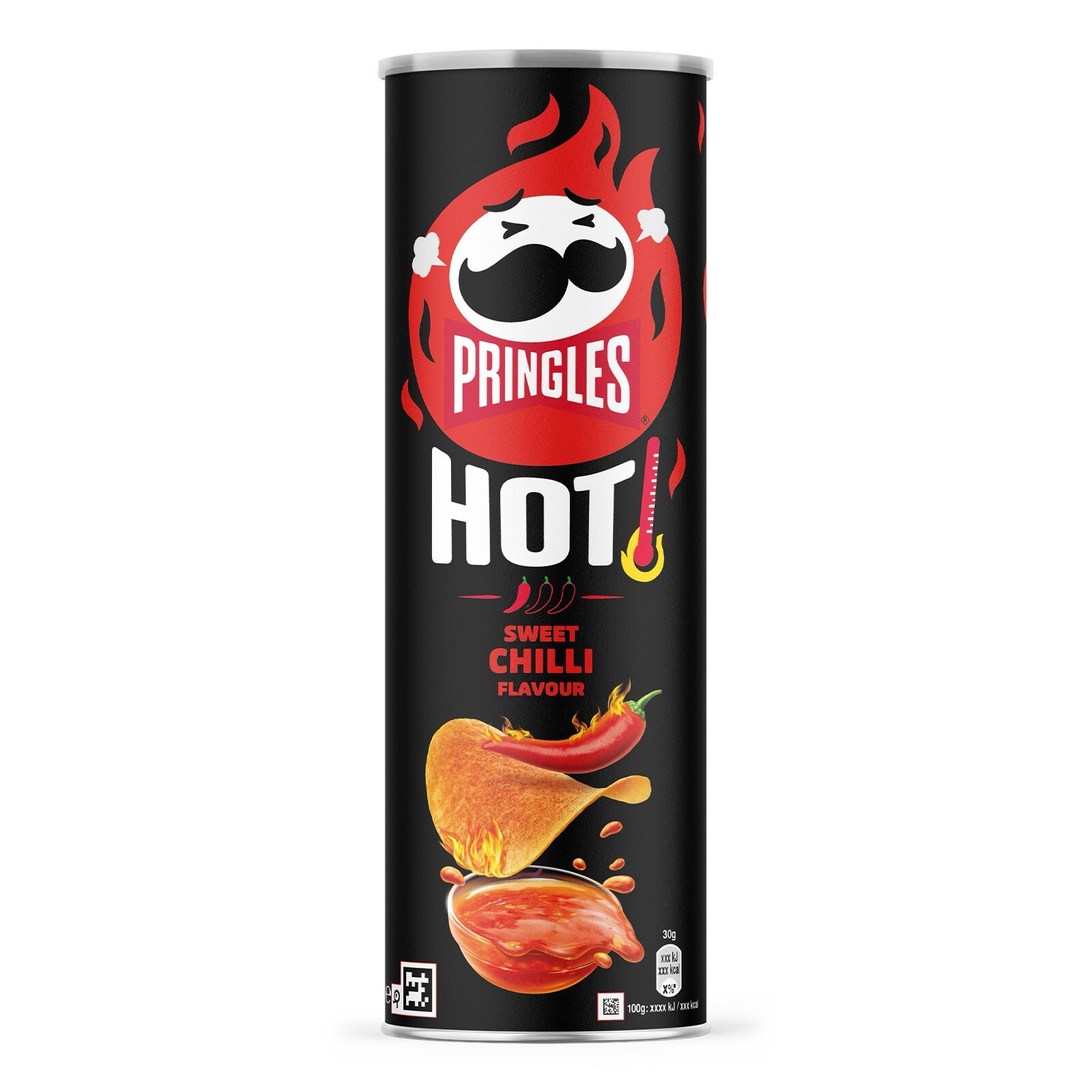 Pringles HOT Sweet Chilli Flavour Tubo da 160 grammi