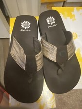 Yellow Box Flip Flops 8. Style: Moira, Brown